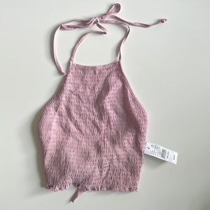 NWT Pacsun Lilac Halter Crop Top - Size S
